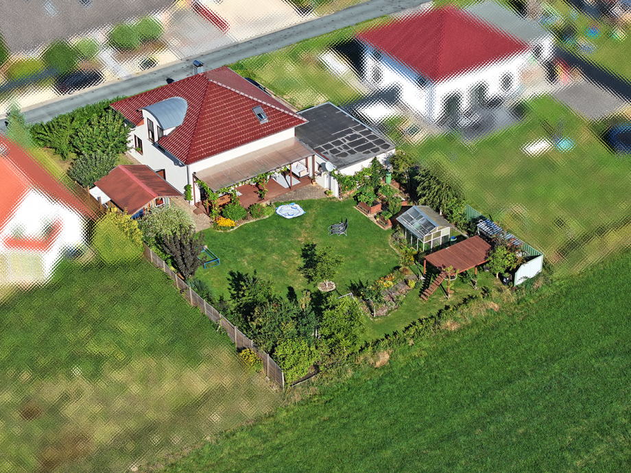 Luftansicht 2 Einfamilienhaus B�ckeburg