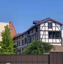 Au�enansicht Leiterstr. HAUS SCHMIEDING - HISTORIE AM MINDENER MARKTPLATZ!