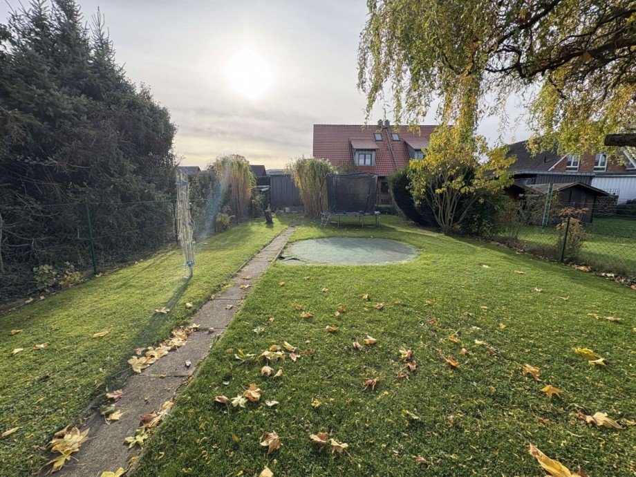 Gartenbereich Reihenendhaus Minden