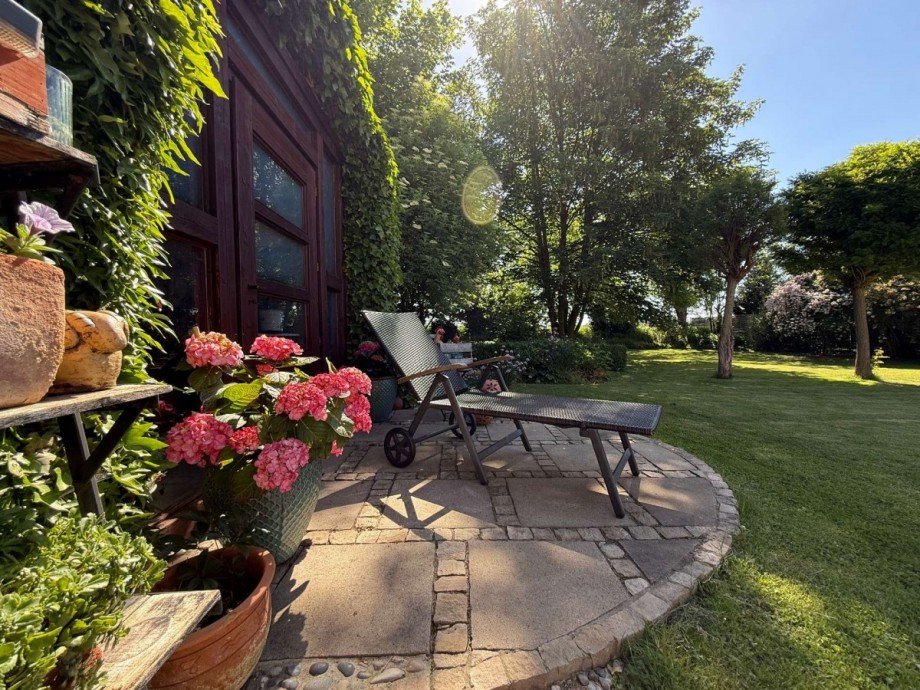 Idyllischer Garten Einfamilienhaus Hille