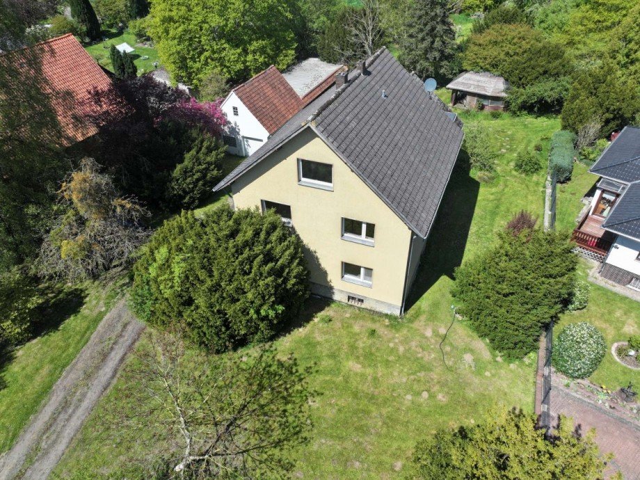 Au�enansicht Zweifamilienhaus Porta Westfalica