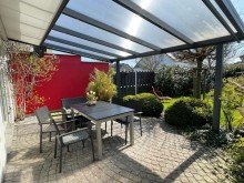�berdachter Terrassenbereich Junge Doppelhaush�lfte mit S�dgarten im Mindener Westen