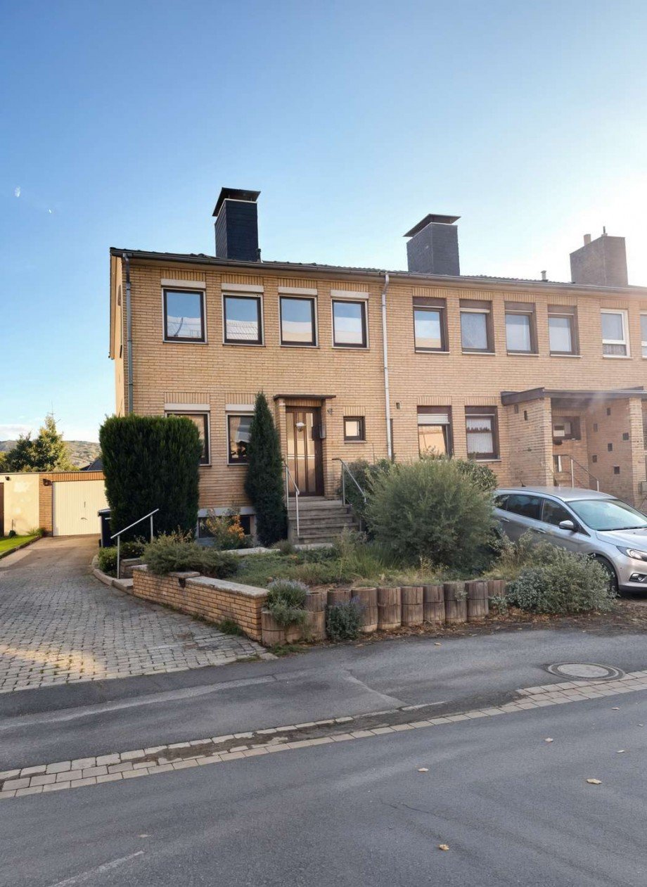 Stra�enansicht Reihenendhaus Minden