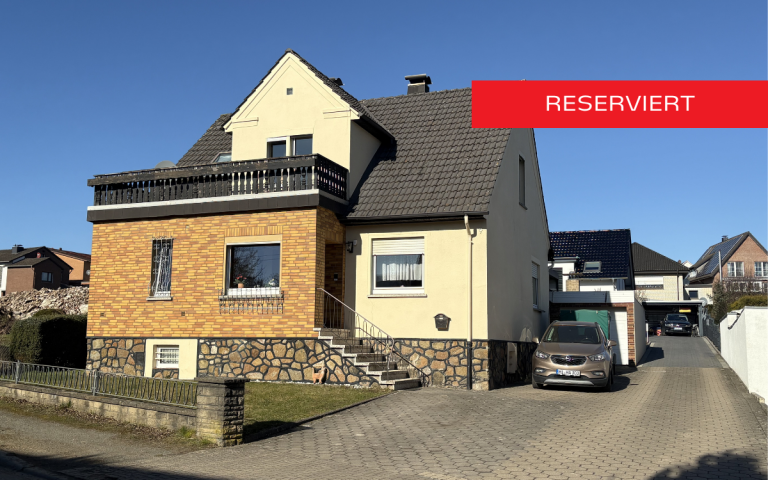 WB-708 Minden Einfamilienhaus Rerserviert - Vermietetes Einfamilienhaus mit Entwicklungspotenzial!