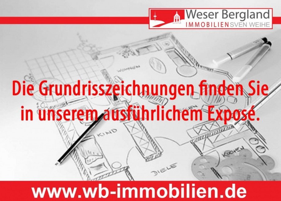 Grundrisse im Expos� Einfamilienhaus Porta Westfalica