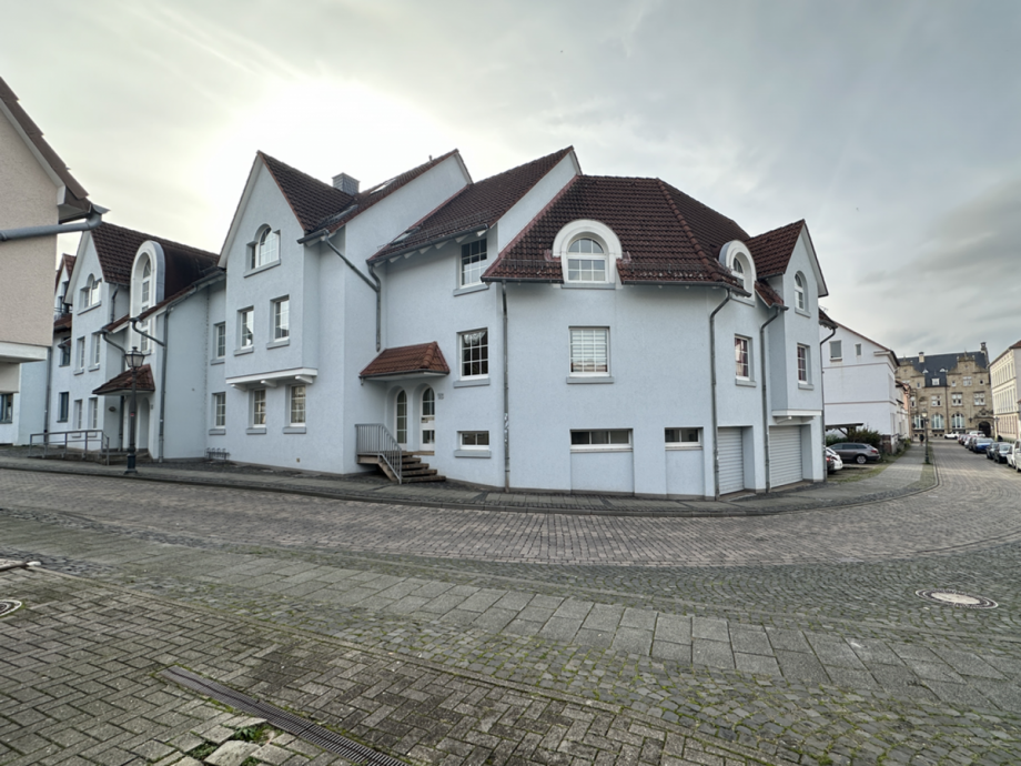 Stra�enansicht Wohnung B�ckeburg
