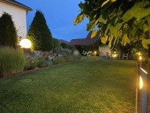 Illuminierter Gartenbereich Verkauft - Beeindruckendes Architektenhaus in Minden - Nord