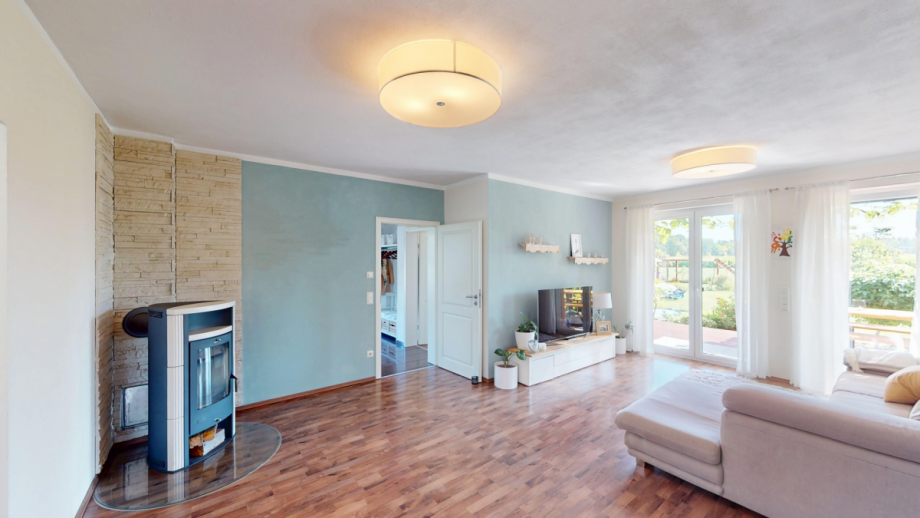 Wohnzimmer im EG Einfamilienhaus B�ckeburg