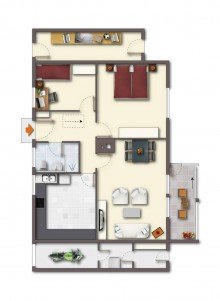 GR visualisiert Modernisierter Bungalow im idyllischen Eldagsen!