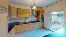 K�che mit Zugang zur Terrasse Charmantes Einfamilienhaus im beschaulichen D�hren