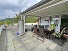 �berdachter Freisitz Tolle Eigentumswohnung mit einmaligem Panoramablick in Hausberge