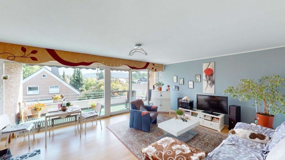 Wohnzimmer Etagenwohnung Minden