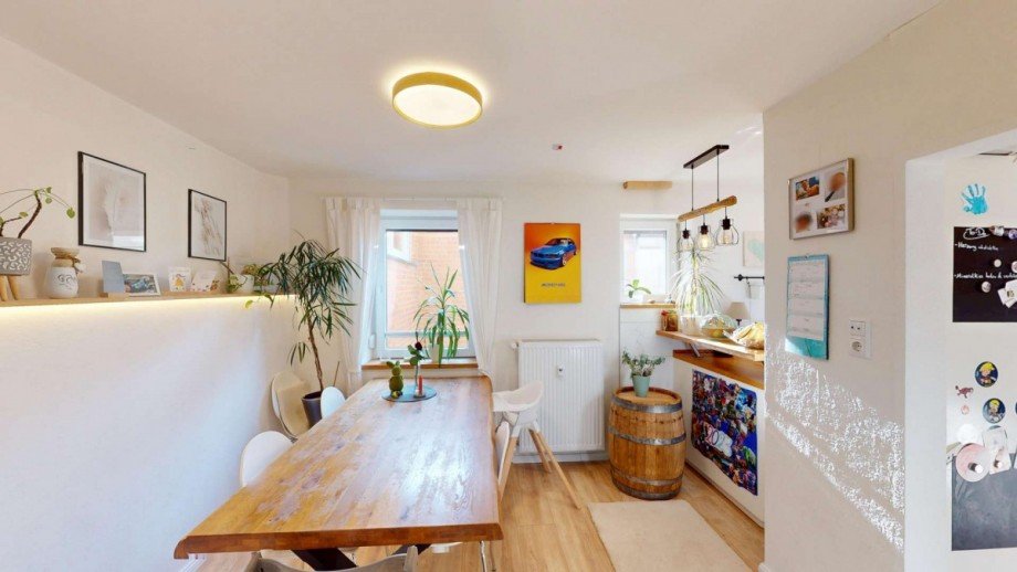 offene K�che inkl. Essbereich Erdgeschosswohnung Bad Eilsen