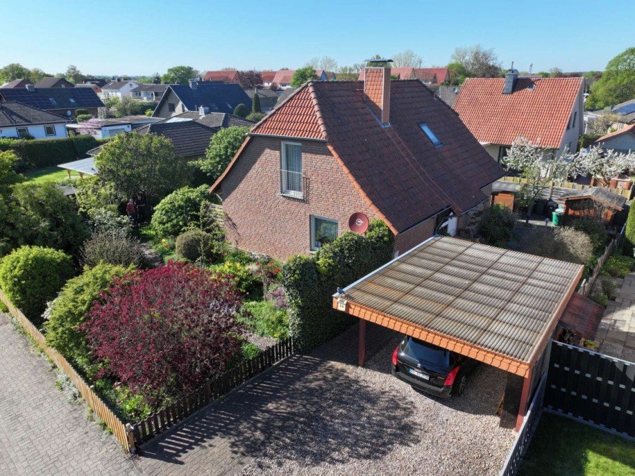 Ansicht von der Stra�e Einfamilienhaus Minden