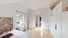 Schlafzimmer 3 OG-Wohnung B�ro Charmantes Ein- bis Zweifamilienhaus in zentraler Lage von Porta Westfalica - Barkhausen