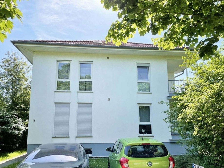 Westansicht Maisonettewohnung Minden