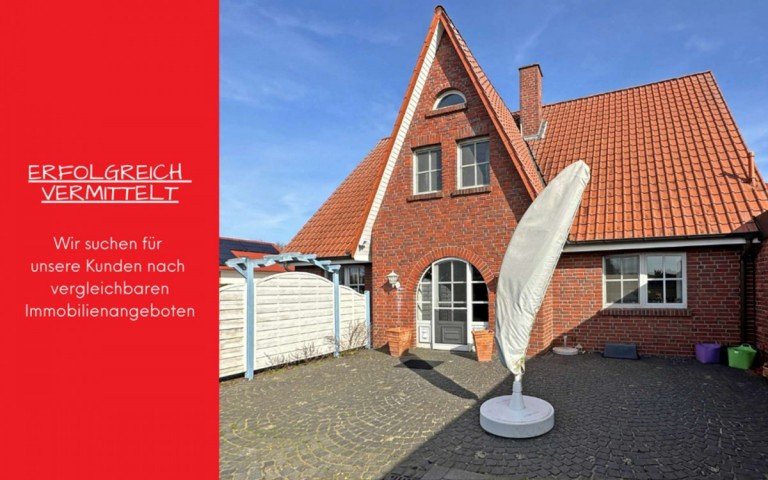 Erfolgreich vermittelt Minden Einfamilienhaus H�bsches Einfamilienhaus im Friesenstil, am Mindener Stadtrand