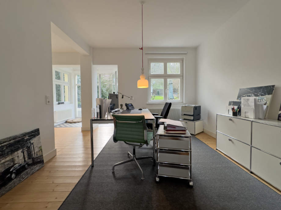 Wohnbereich (aktuell B�ro) Einfamilienhaus Porta Westfalica