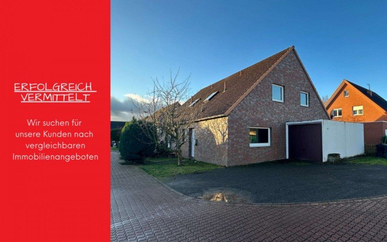 Einfamilienhaus in Minden, Doppelhaush�lfte, Immobilienverkauf Minden Doppelhaush�lfte Einfamilien-Doppelhaush�lfte in Stadtrandlage von Minden-West