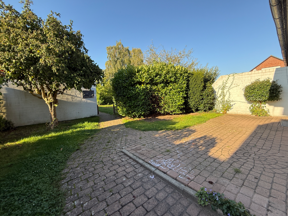 Westgarten / Terrasse Doppelhaush�lfte Minden