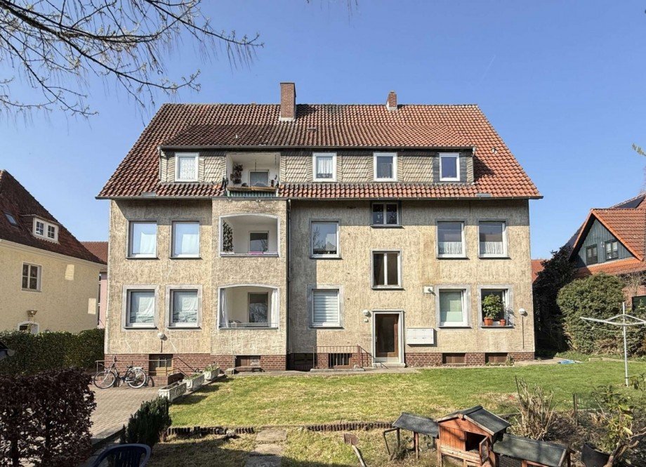 Gartenansicht (Ost-Seite) Mehrfamilienhaus Minden