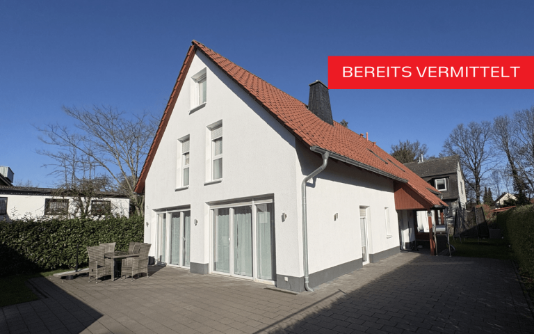 Bereits verkauft B�ckeburg Einfamilienhaus VERKAUFT - junges Einfamilienhaus in B�ckeburg