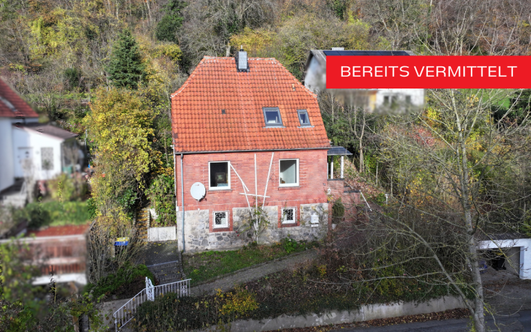 Bereits verkauft Porta Westfalica Einfamilienhaus VERKAUFT - Charmantes Einfamilienhaus in sonniger S�dhanglage