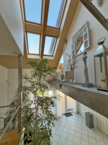 Galeriebereich vom Erd- bis zum Dachgeschoss Beeindruckendes Architektenhaus in familienfreundlicher Lage von Minden
