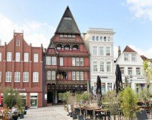Au�enansicht HAUS SCHMIEDING - HISTORIE AM MINDENER MARKTPLATZ!
