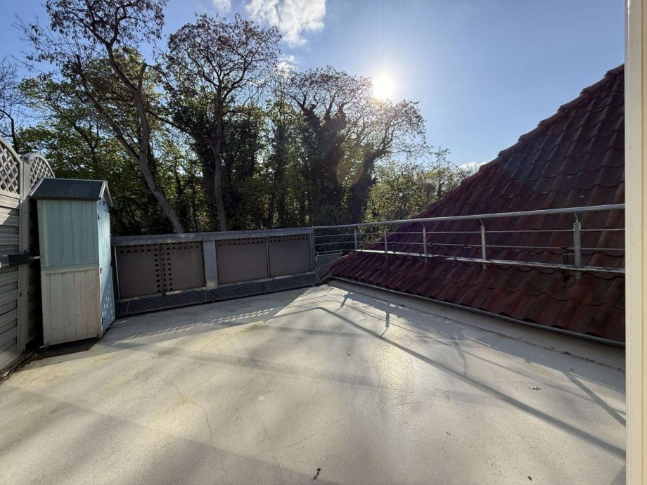 Sonnige Dachterrasse Dachgeschosswohnung Minden
