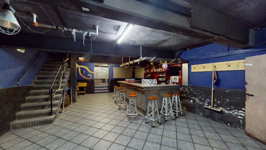 Innenaufnahme Untergeschoss Gastgewerbe Minden