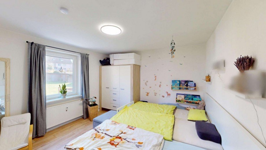 Schlafzimmer 1 Erdgeschosswohnung Bad Eilsen