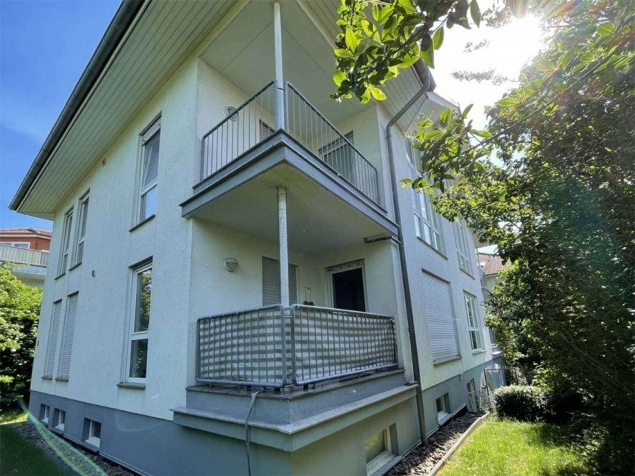 S�d-West-Ansicht Maisonettewohnung Minden