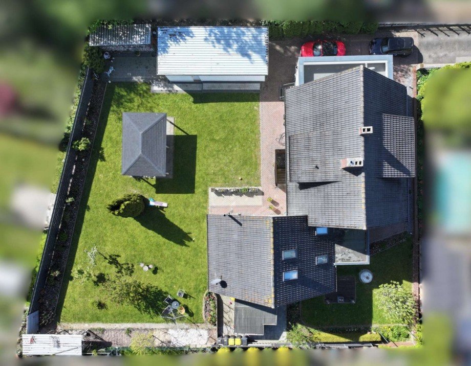 Luftbildansicht 3 Einfamilienhaus Minden