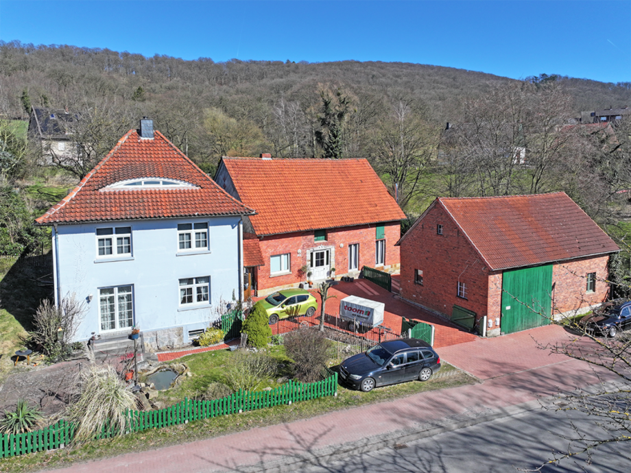 Stra�en- / S�dansicht Haus Rinteln