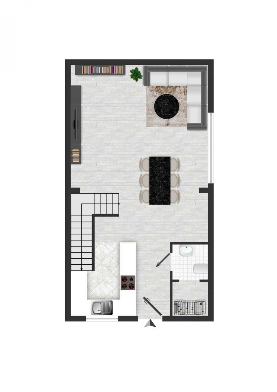 Anbau Erdgeschoss Einfamilienhaus Minden