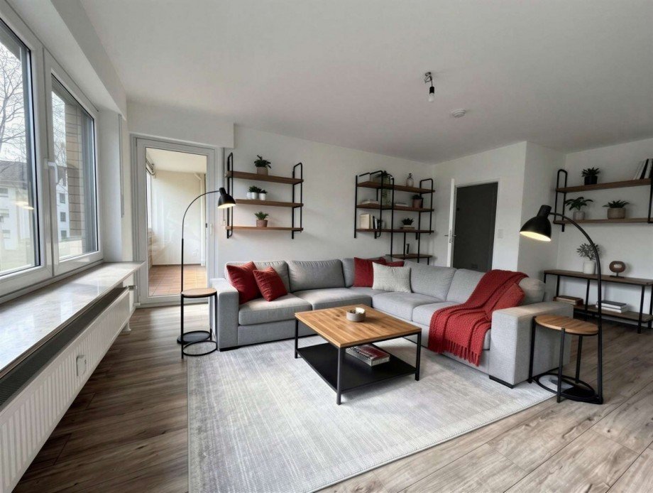 Wohnbereich - (KI generiert) Etagenwohnung B�ckeburg