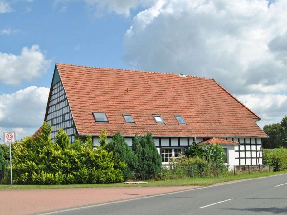 Westseite Bauernhaus Hille