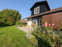 Terrasse + Garten Au�ergew�hnliches Einfamilienhaus mit viel Charme in Minden