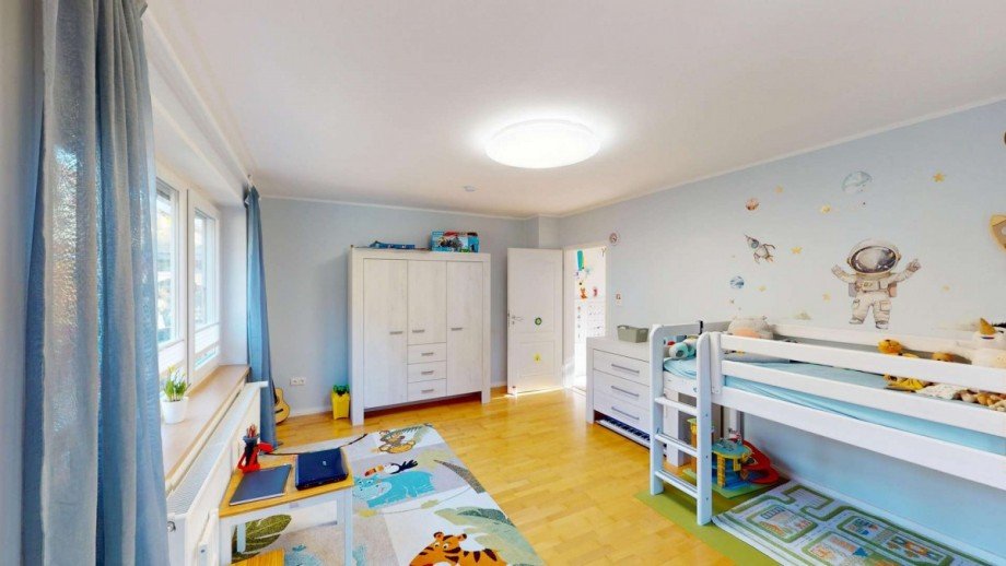 Schlafzimmer 2 Erdgeschosswohnung Bad Eilsen