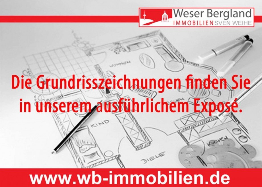Grundrisse im Expos� Einfamilienhaus Minden / Kutenhausen