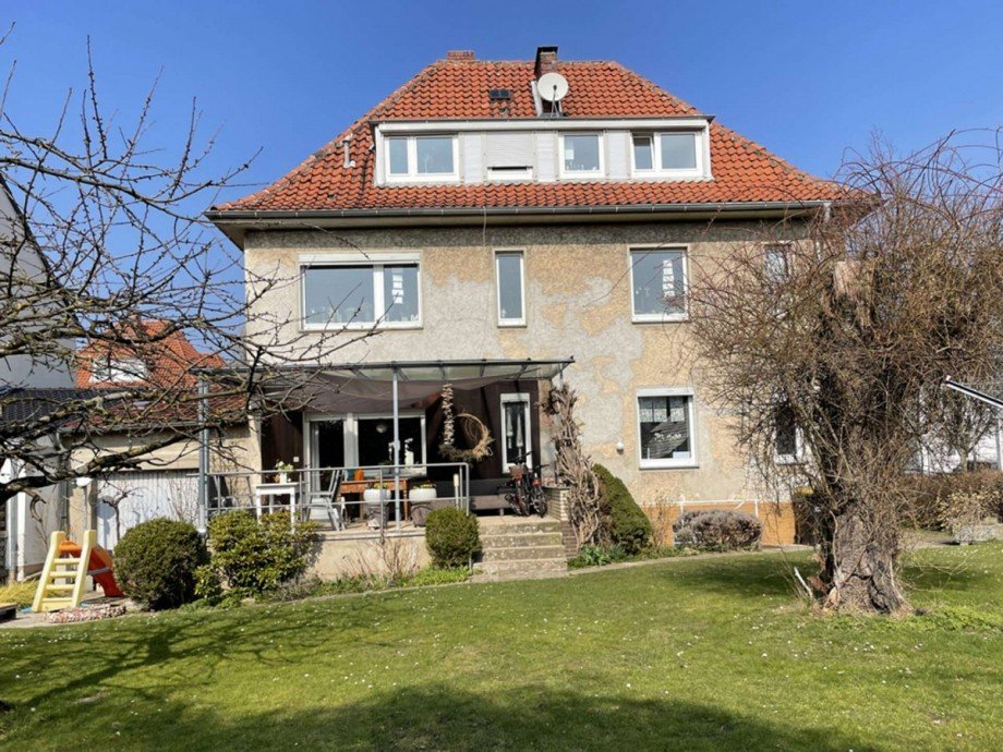 Ansicht S�dseite Mehrfamilienhaus Minden