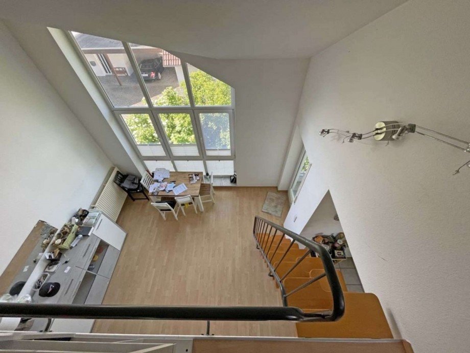 Blick von der Galerie Maisonettewohnung Minden