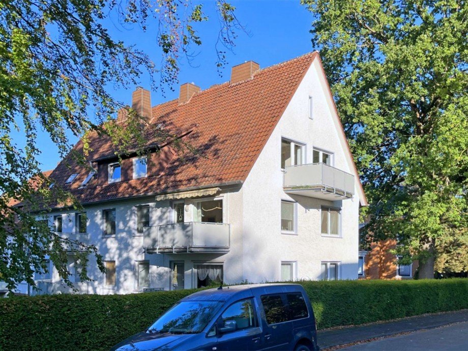 S�d-Ost-Ansicht Dachgeschosswohnung B�ckeburg