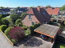 Ansicht von der Stra�e VERKAUFT - Solides Einfamilienhaus in begehrter Lage von Minden S�d