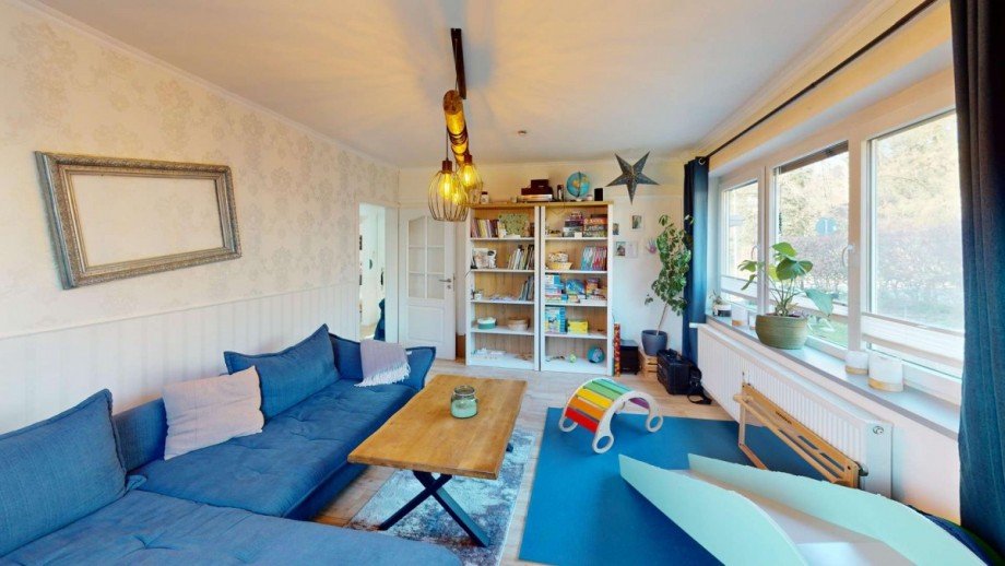 Wohnzimmer Erdgeschosswohnung Bad Eilsen