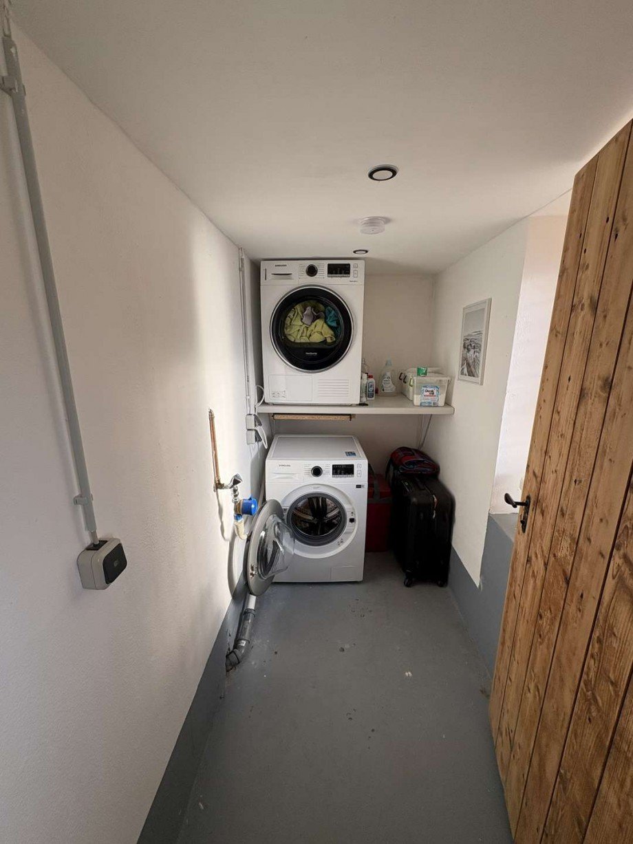 Waschk�che im Keller Erdgeschosswohnung Bad Eilsen