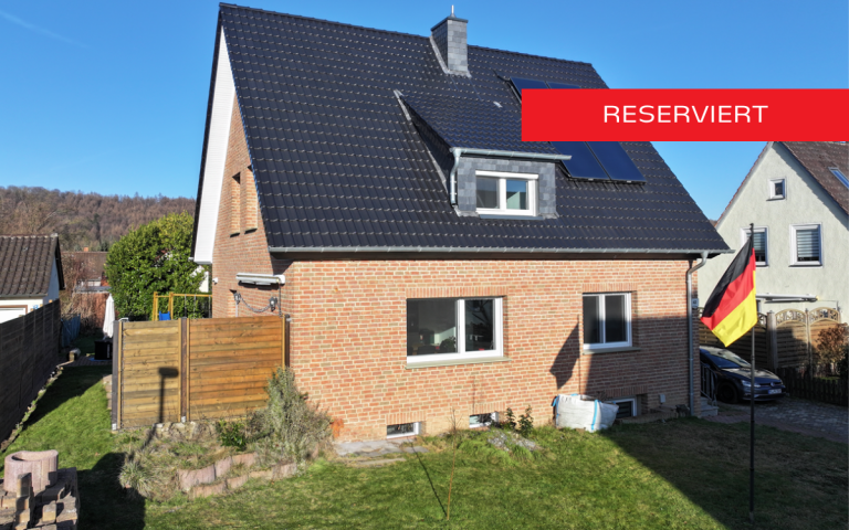 Reserviert Porta Westfalica Einfamilienhaus RESERVIERT: Gepflegt, modernisiert und bezugsfertig