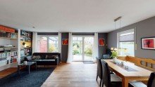 Wohnbereich Junge Doppelhaush�lfte mit S�dgarten im Mindener Westen