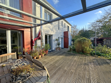 Teil�berdachte Terrassenfl�che Bereits verkauft! Schickes Einfamilienhaus im 1. Innenstadtring von Minden
